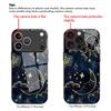 Sun Moon Star tempered glass mobile phone case suitable for iPhone 17/16/15/14/13/12/11ProMax all-inclusive anti-fall back cover