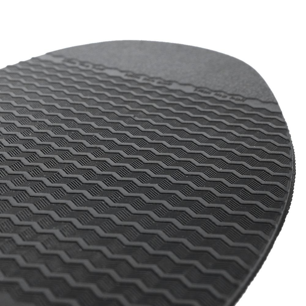 2pcs Rubber Material Shoe Repair Soles Black & Brown Rubber Forefoot Pads Shoes Repair