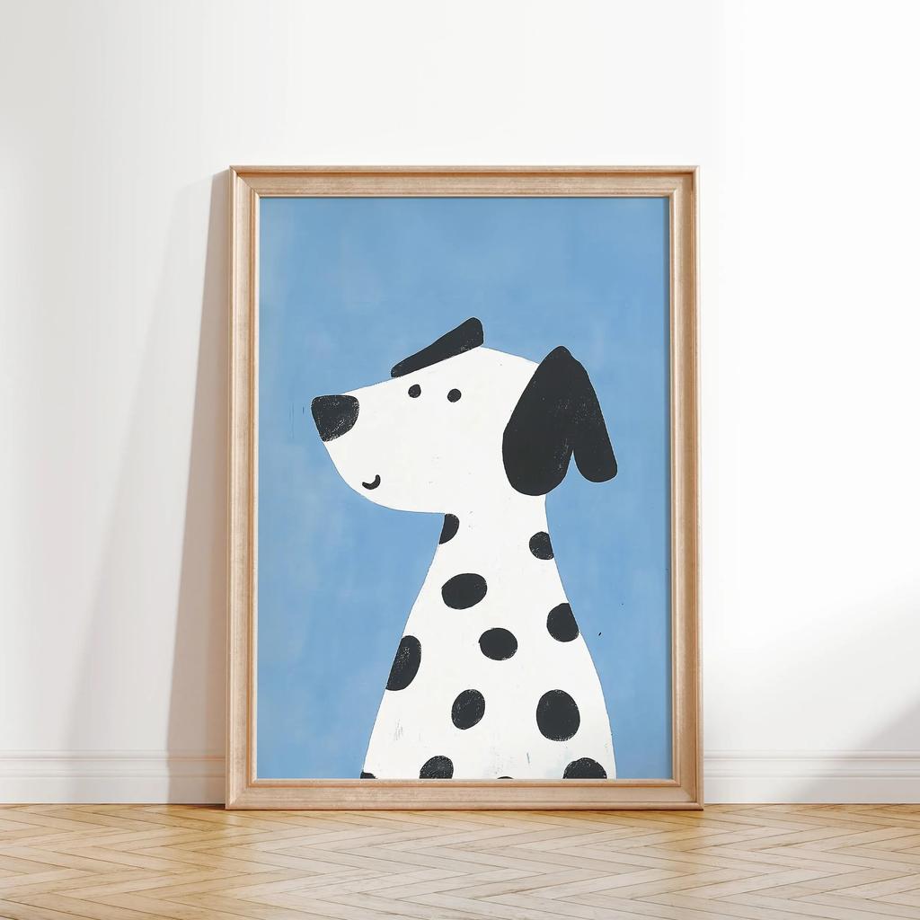 Minimalist Animal Aesthetics Poster Cute Funny Forest Animals Wall Art Parenting Kids Room Baby Room Home Office Decor