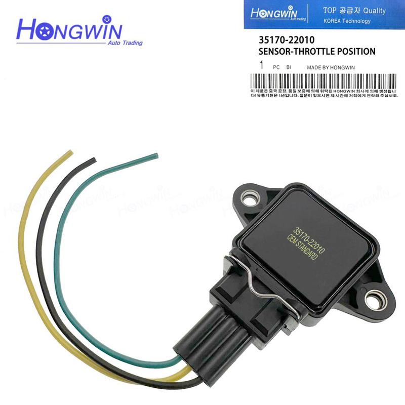 3517022010 TPS Sensor Throttle Position Sensor or Plug Fits Hyundai Elantra Tiburon Coupe Accent SAAB VOLVO 1993-2001,3517023000