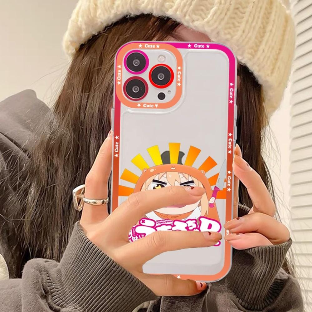 Himouto Umaru-chan Anime Phone Case For iPhone 15 13 14 Pro Max XS XR 12 11 Pro 13 Mini Soft Clear Back Cover