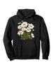 Happy Daisy Pattern Dandelion and White Flower Pattern Couple Hoodie