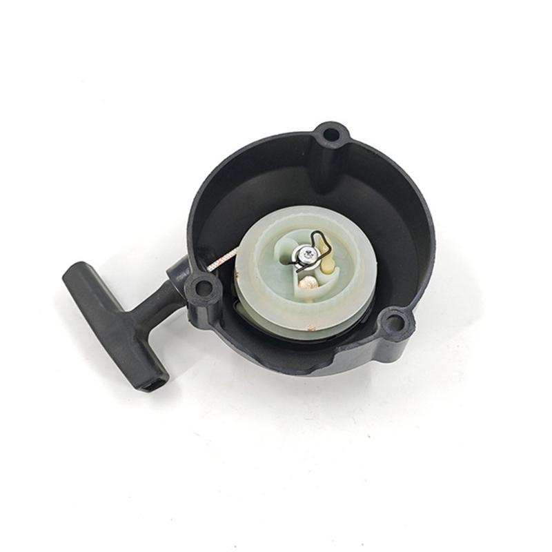 Starter Pulley Assembly Replacement for Blower Repair, Pull Start Spool Housing with Handle for BR500 Starter System Service Work and Maintenance Use
