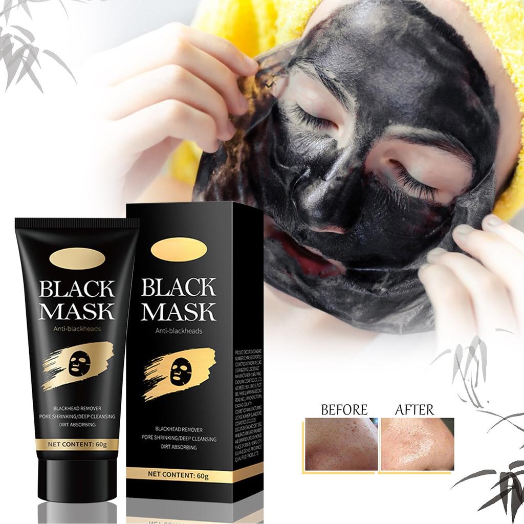 Blackhead Remover Mask Set, Charcoal Peel-Off Mask, Deep Cleansing For Face, Nose, Blackheads, Acne, Suitable For All Skin Types
