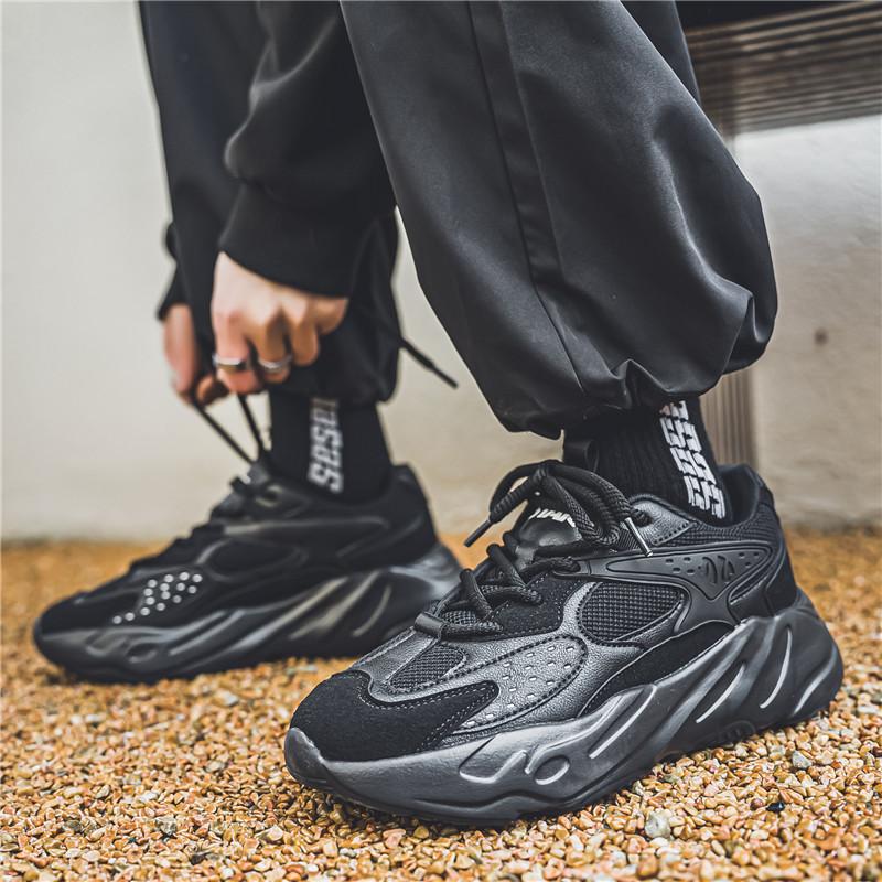 Rock formation retro dad shoes shock-absorbing soft-soled running shoes thick-soled heightening casual sports shoes trendy cool fashion