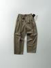 HAVE HAD City Walker Pintuck Trousers (Khaki Gray)