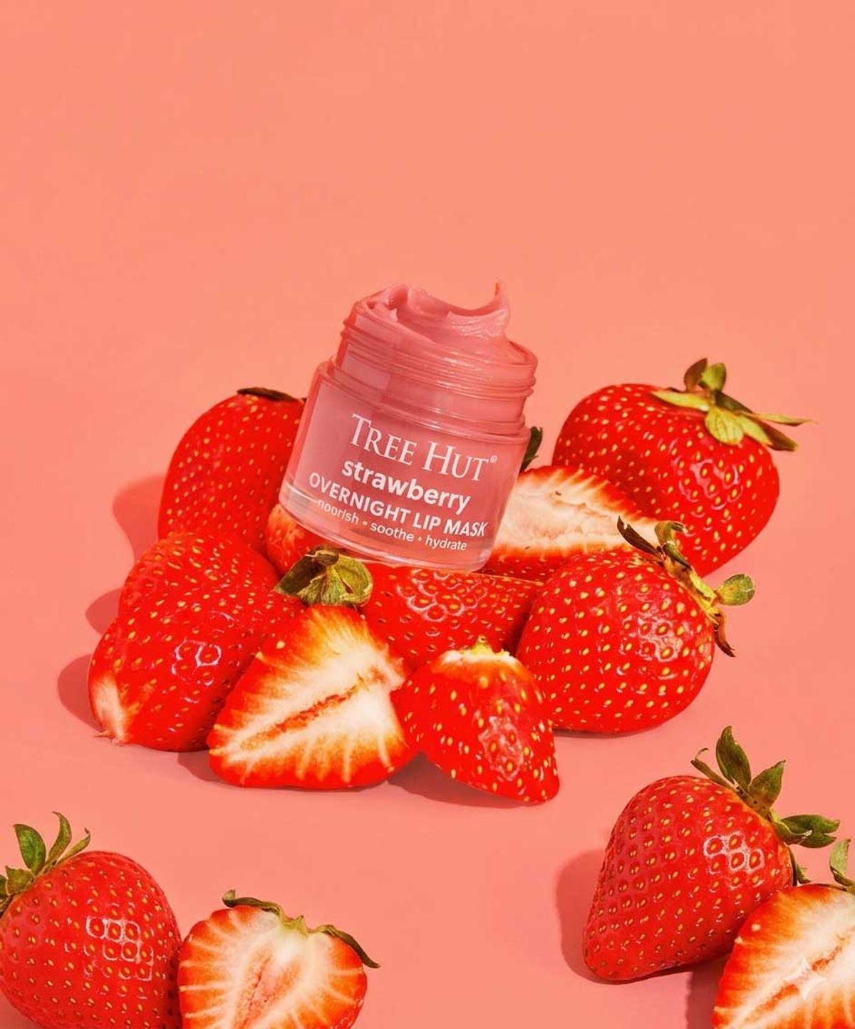 Tree Hut Overnight Lip Mask Strawberry 17g