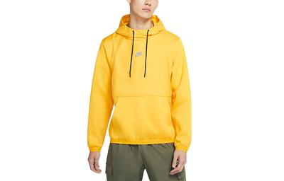 Sweatshirts Men's Yellow Hooded Moderate Regular CU4102-743