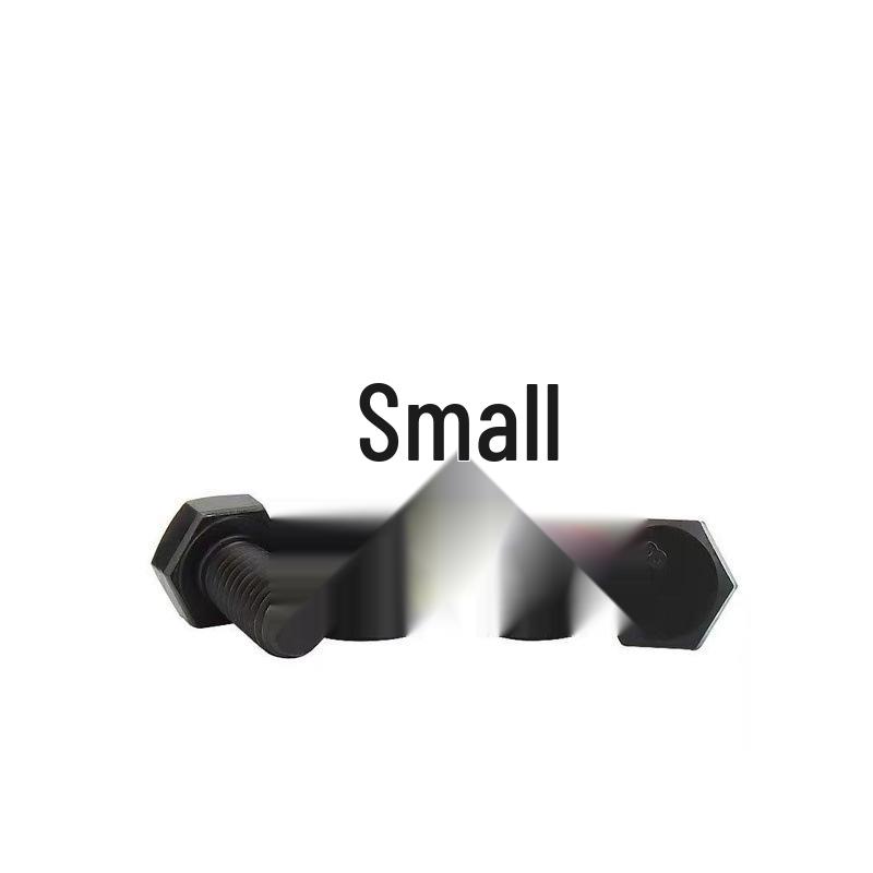 Black High-Strength Grade 8.8 Hex Bolt Screw Set (M4-M12)