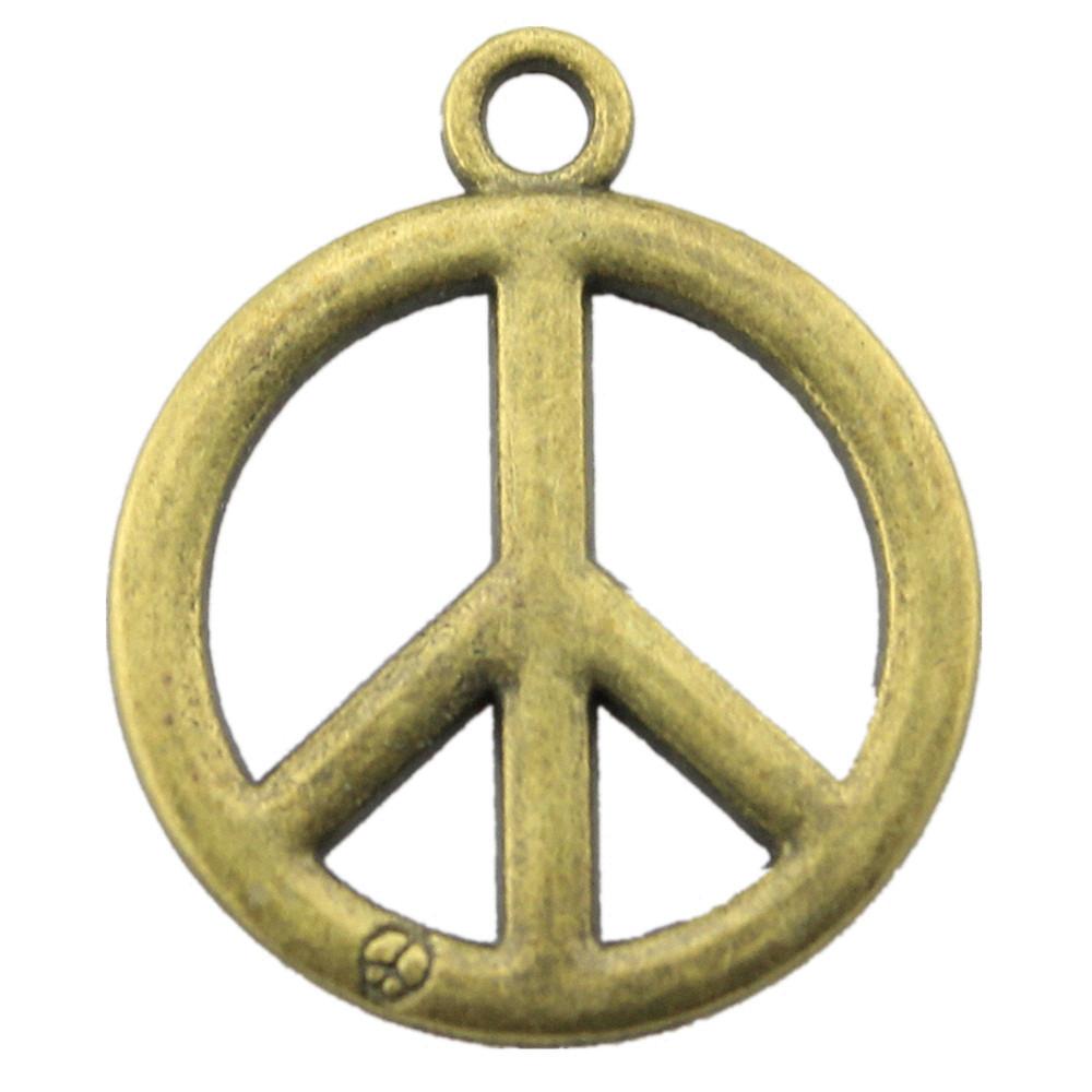 Pendants Peace Sign Charms Alloy Crafts For Hippie Themed Jewelry Making