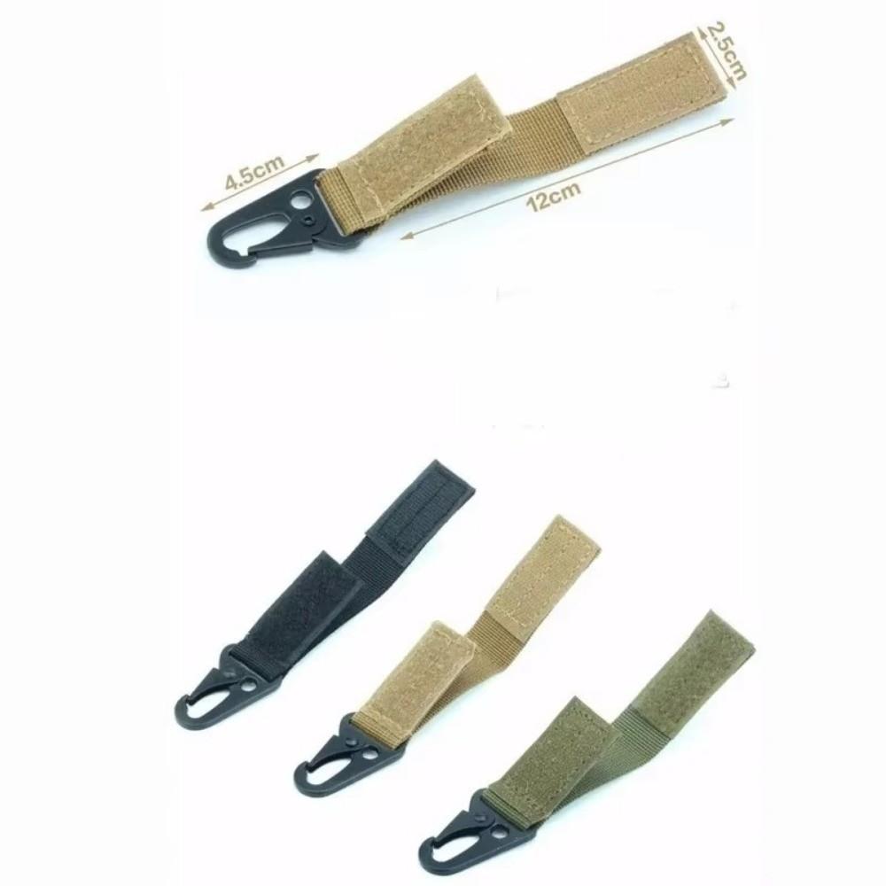 High Strength Key Hook Nylon Webbing Buckle Outdoor Belt Buckle  Camping Hiking Accessories