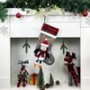 Christmas Socks Gift Bag Christmas Tree Ornaments Snowman Christmas Tree Pendant
