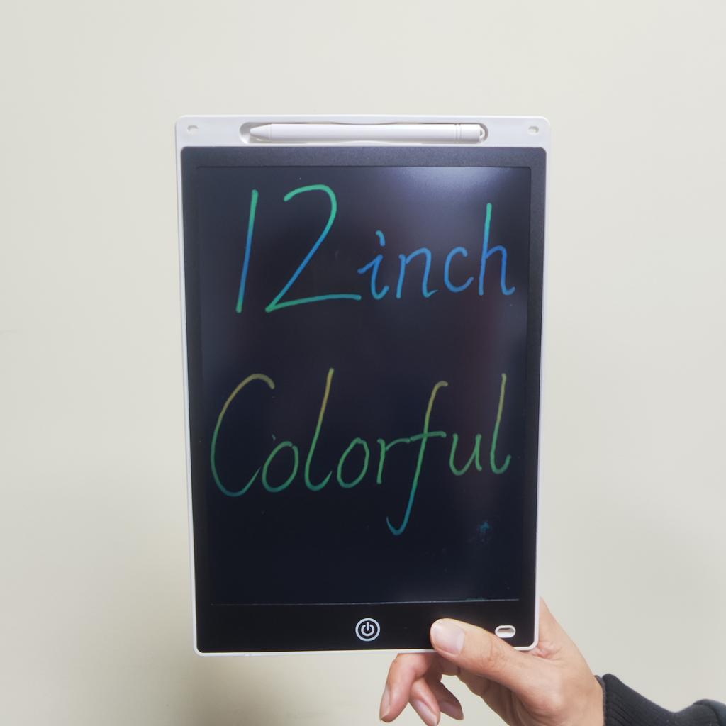 10/12/polegadas LCD colorido escrita tablet desenho quadro criança graffiti bloco de desenho brinquedos caligrafia quadro negro desenho quadro crianças brinquedos