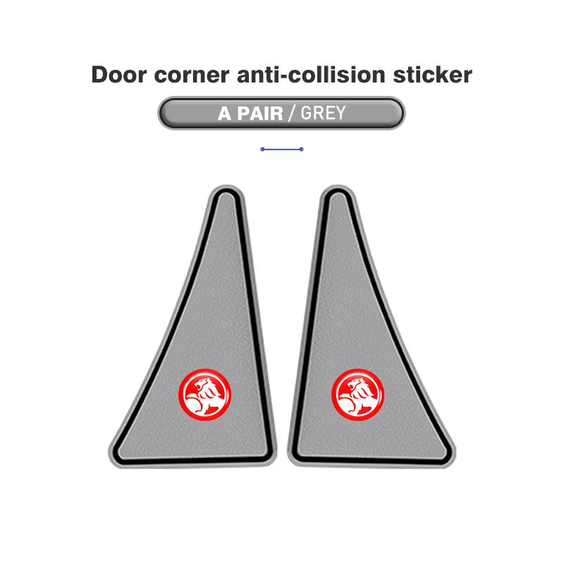 2pcs Car Door Corner Cover Bumper Collision Anti-scratch Protector For Holden VT VX VU VY HSV Astra H SV Colorado 7 2012-2023