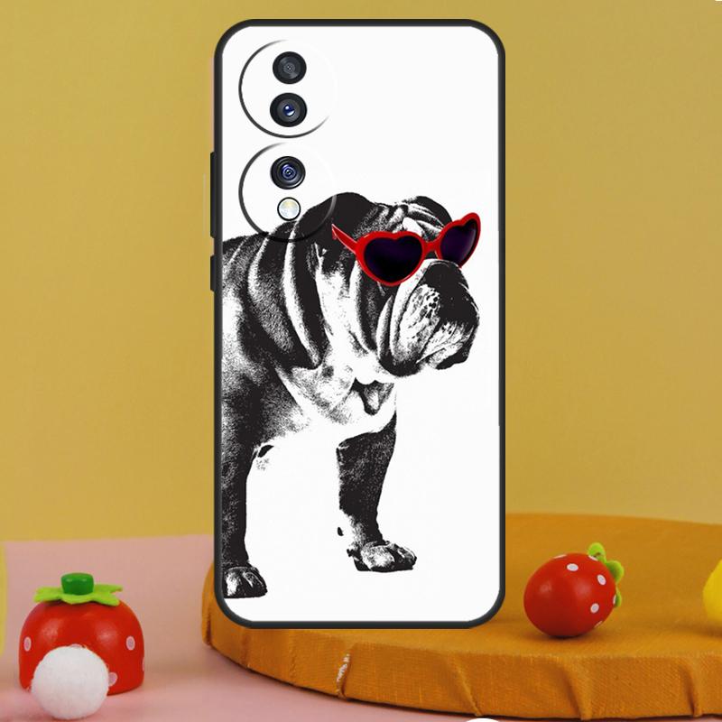French Bulldog Design Case For Honor 200 Pro X9c X9a X8a X7a X6a X7 X8 X9 X8b X9b Magic 5 6 50 70 90 Lite Cover