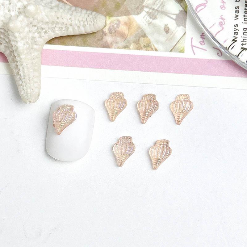 New Aurora Nail Art Accessories Tiny Conch 3D Small Ice Transparent Nail Decorations Mixed Rhinestones Phone Accessories