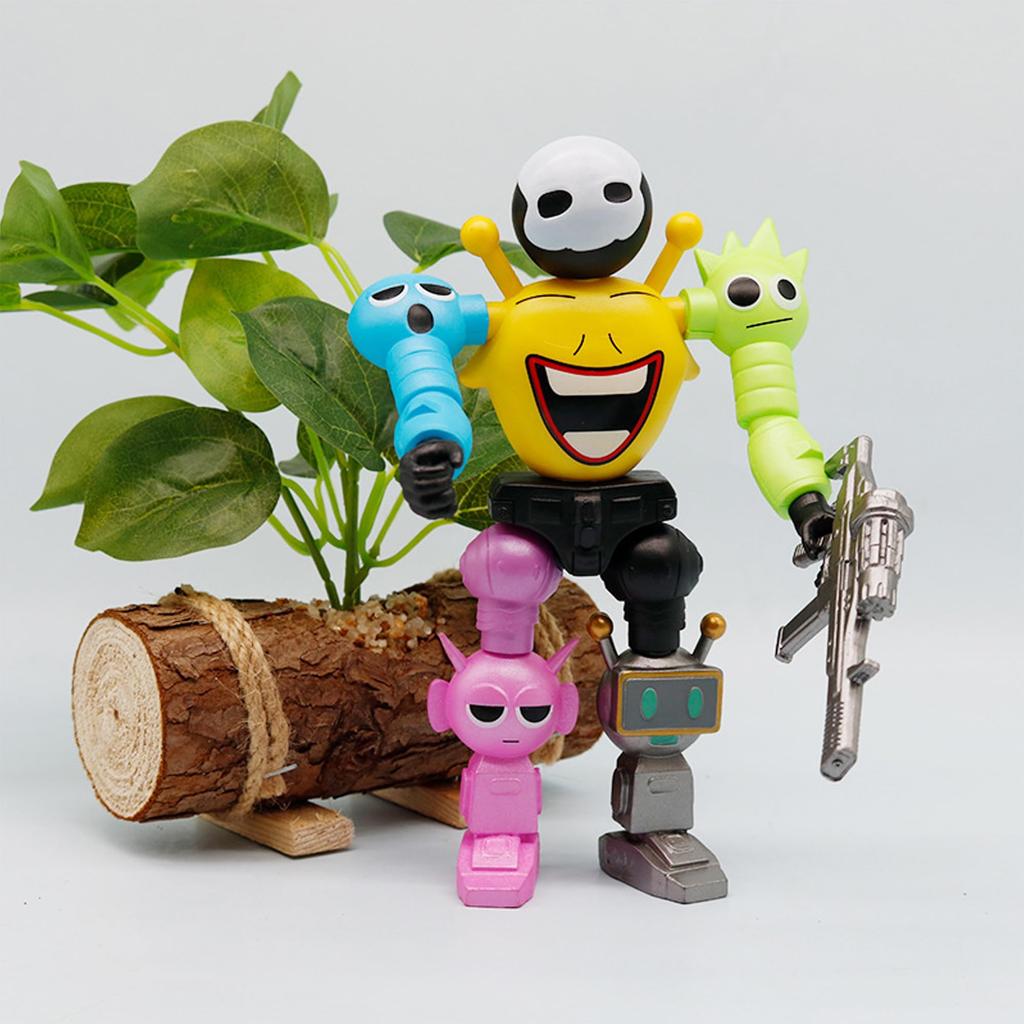 AAGWW Spranky Goods Spranky Popular Gift Figure, Assembled, Articulated, Anime-Style Figurine, PVC, Merchandise, (Type B)