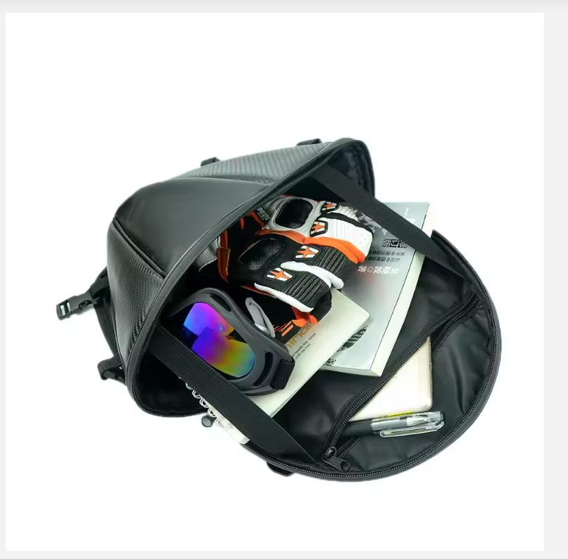 Wasserdichte Motorrad-Hecktasche, Sportgepäck, Sattel, Reittasche für Motorrad, Motorrad, Roller, Seiten-/Rücksitztasche