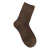 Female Spring and Autumn Simple Pure Color Micro Pressure Thin Boneless Tube Socks