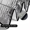 Heat Blocking Windshield Sunshade 98% UV Protection Car Sunshade Parasol  Interior Cooler