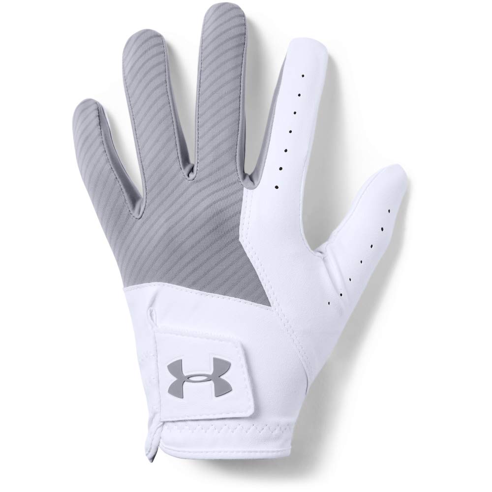UA Medal Golf Glove LMLC [Under Armor] Steel/White/Steel