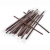 200Pcs Plastic Three-hole Coffee Straw, Coffee Stirrers Sticks, Disposable Individually Wrapped Cocktail Drink Liquor Straws