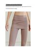 Women's Flared Yoga Pants - 2026 Spring/Summer Drawstring Dance & Pilates Pants with Butt Cover