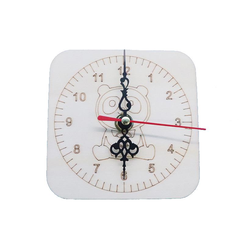DIY Time-Recognition Clock Kit for Primary School Students 11*11 cm