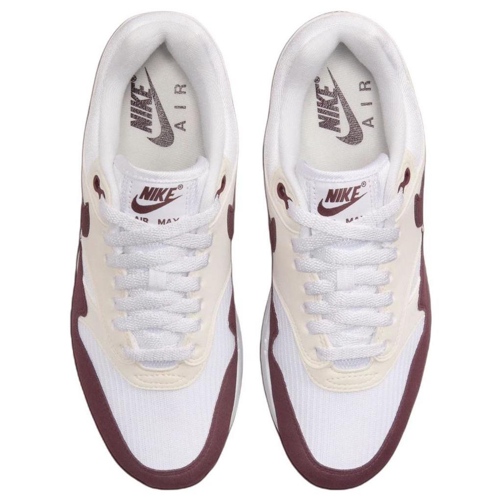 Nike Air Max 1 Night Maroon Women Sneakers Red White Phantom DZ2628-114