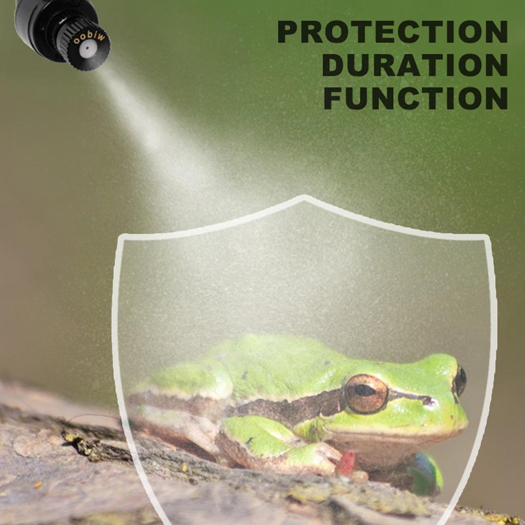 Reptiel Slim Vernevelingssysteem Intelligent Sproeisysteem 2 stuks Sproeikoppen 360 graden Verstelling Haak of