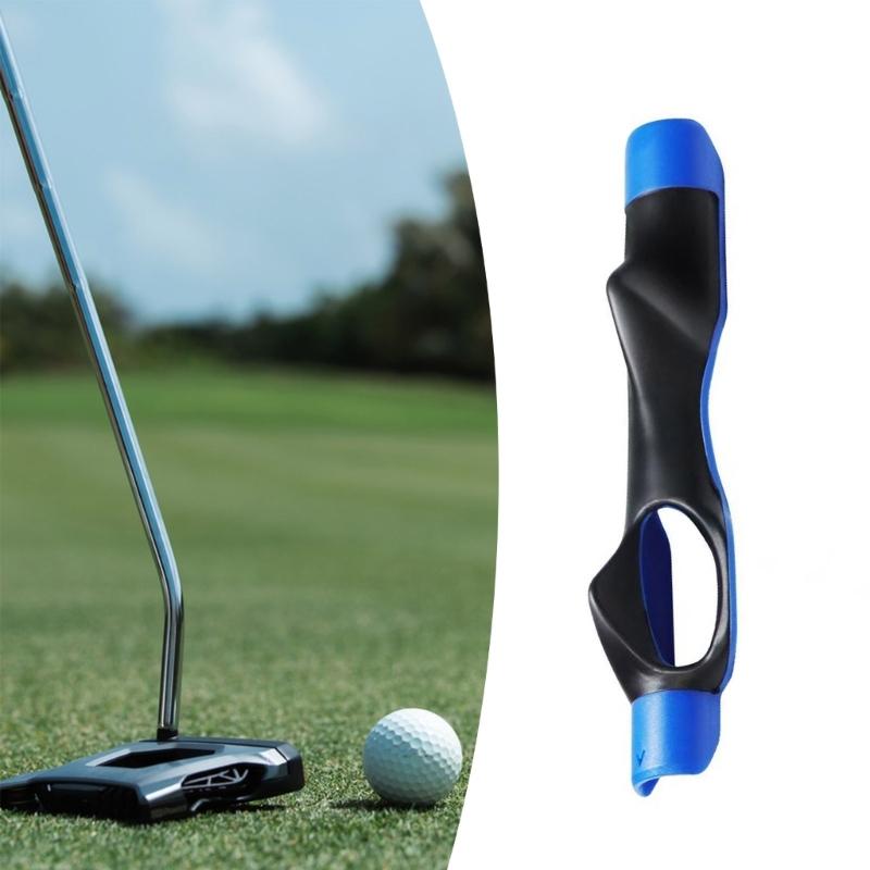 2pcs Golf Grip Alignment Tool Practice Aid For Consistent Swing Performances