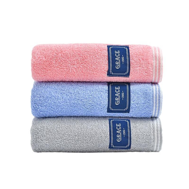 Towel Pure Cotton Couple Household Bath Face Towel Soft Water Absorption No Hair Loss No Fading