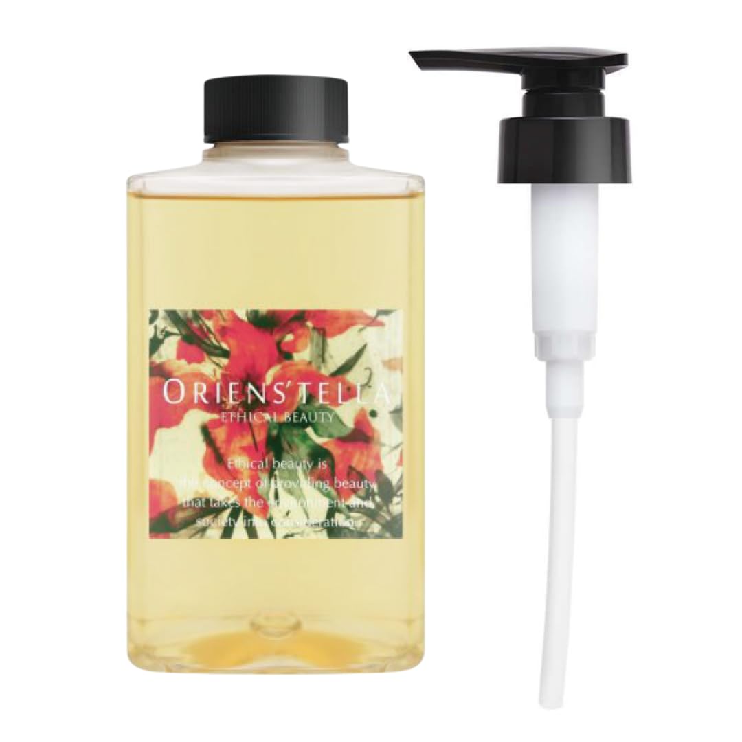 

Orient Stella [Beauty salon exclusive] Gemma Shampoo W 300ml (with pump) Moisturizes and firm the scalp Rich rose scent Made in Japan gemma ORGANICS