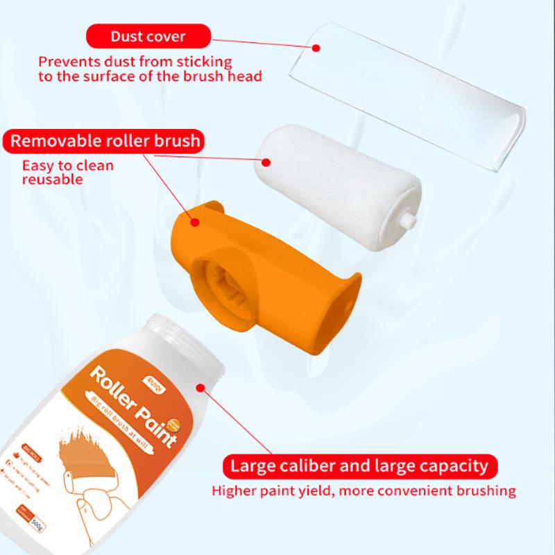 Odorless Water-Based White Wall Paint for Household Graffiti and Renovation