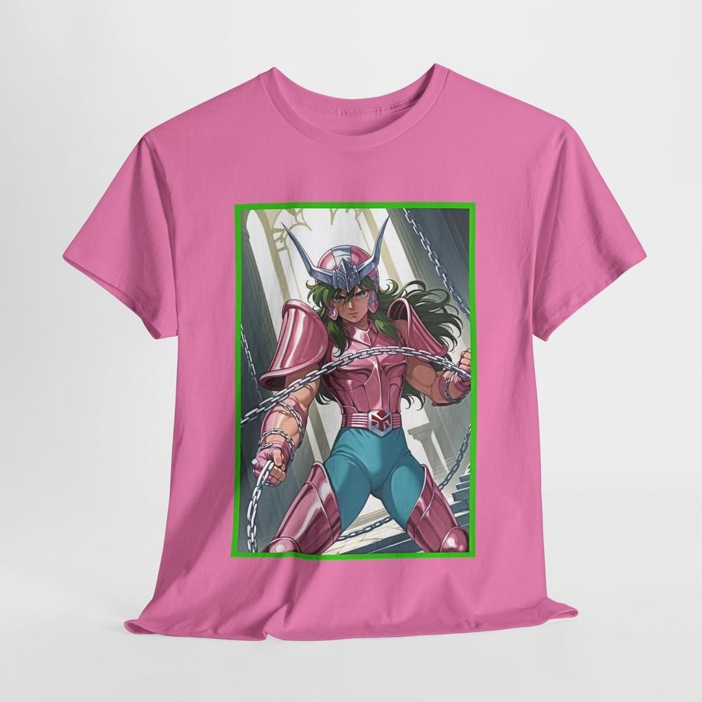 Andromeda Shun Saint Seiya Tee, Unisex Cotton T-shirt, Classic Saint Seiya Tee