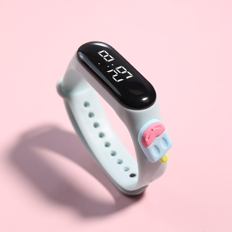 Vogue Luminous for Girls Electronic Bracelet Casual Children Watches Doll LED Watch Women School Man Clock Student Clock Boys Watch LED Digital M3