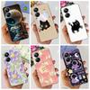 For Realme 10 Pro+ 6.7" RMX3687 Case Cute Cartoon Astronaut Cat Soft Silicon TPU Cover For Realme 10 Pro Plus Bumper Phone Case