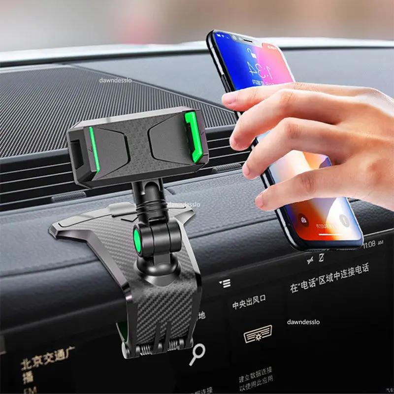 Car Cell Phone Support 1260 Degree Rotatable Dashboard Phone Number In The Car Phone Holder For 7 Inch Xiaomi Mobile Phone Stand