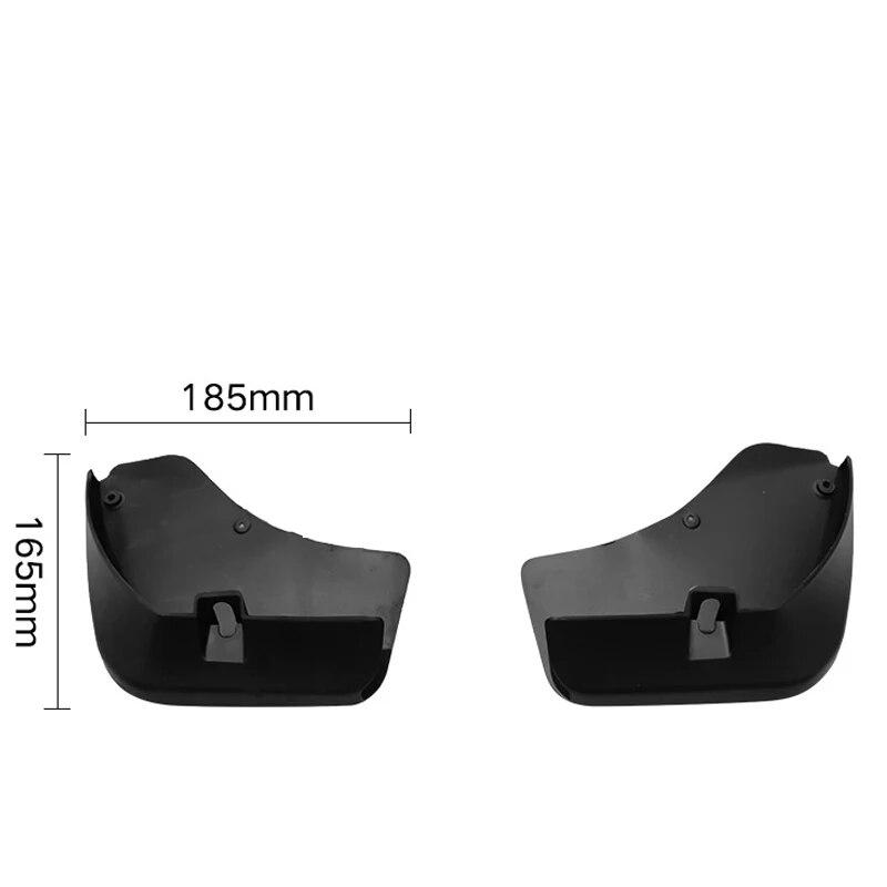 4 PCS Car Mudflap for Citroen DS 5 DS5 2011- Fender Mud Guard Flaps Mudguards Accessories 2012 2013 2014 2015 2016 2017 2018