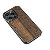 Bewood Wooden Case for iPhone 14 Pro Aztec Calendar Ziricotte