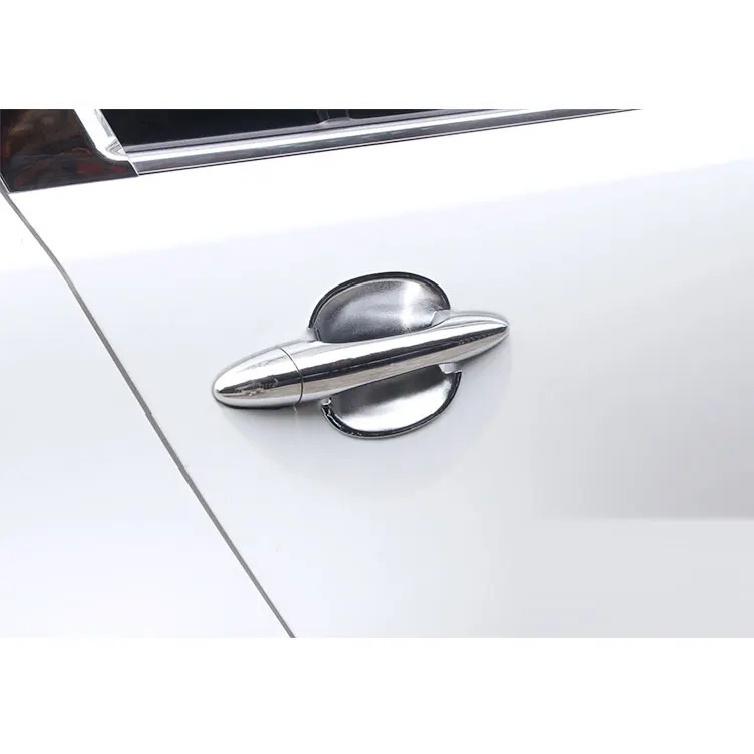 For KIA Sportage Chrome Door Handle Covers Trim of 4 Door 2010 2011 2012 2013 2014 2015 Accessories Stickers Car Styling