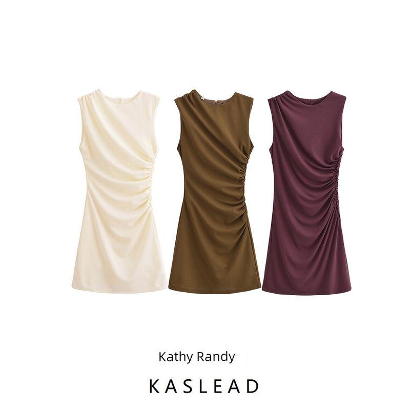 Kaslead New Arrival Women's Clothing Fashion Style Fashion Silm Sleeveless Elegant Jumpsuit Skirt 8338250 712