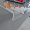 Transparent Cutting Board with Edges Countertop Protector Acrylic for Household