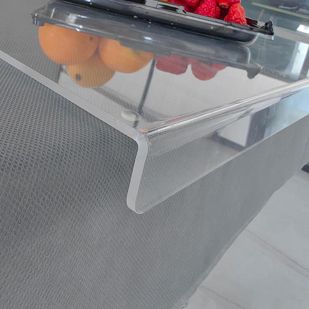 Transparent Cutting Board with Edges Countertop Protector Acrylic for Household