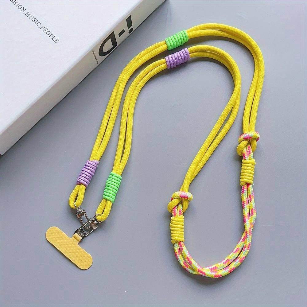 Suitable for Colorful Hanging Ropes, Girls' Diagonal Cross Straps, Anti Loss and Sturdy Hanging Straps, Keychains, Mobile Phone Hanging Ropes