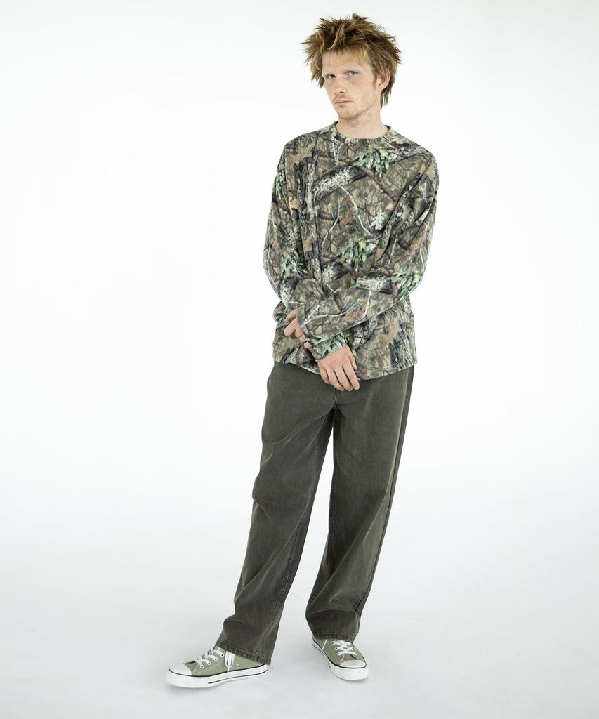Thisisneverthat Fleece Crew Camo