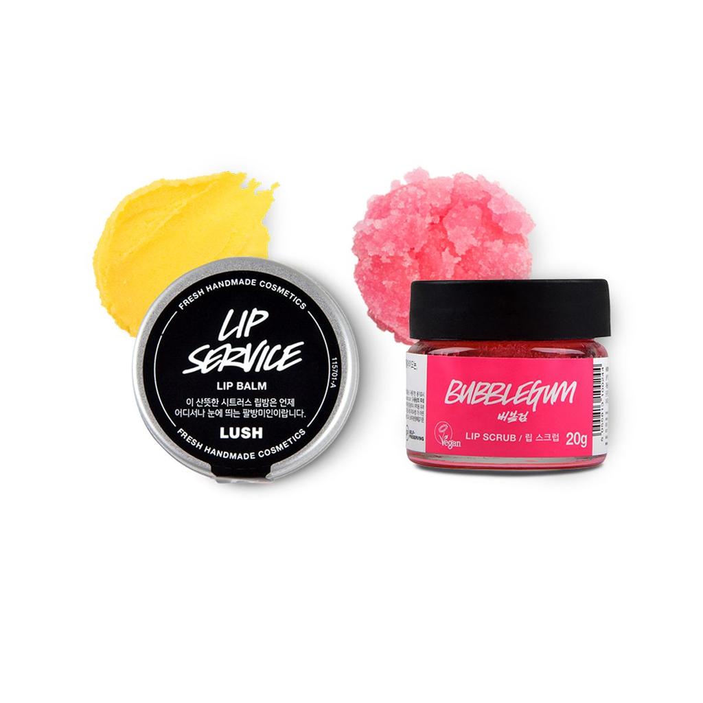 Lip Balm & Lip Scrub Set