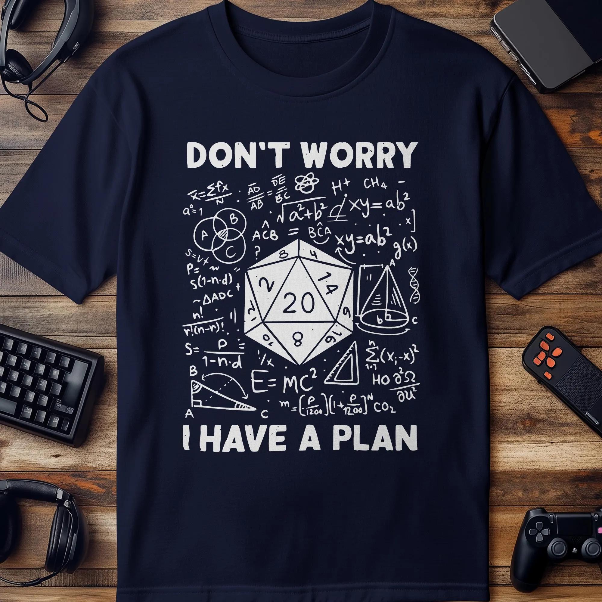 

Funny Math Geek T-Shirt Humorous Math D20 Design Gift for Math Teachers Nerdy Math Enthusiast Tee Hilarious Dungeons Dice Shirt 4XL