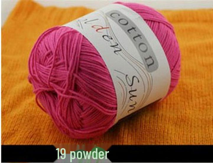 Hand-Woven Children's Cotton Yarn: Mixing Baby, Medium, and Thin Varieties