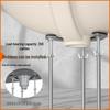 ZISIZ Stainless Steel Universal Sink Drain Pipe